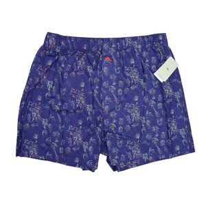 Tommy Bahama Blue Patterned Boxers